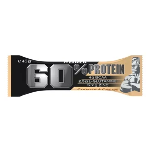 weider 60 protein bar 45 g cookies and cream